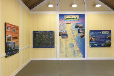 Inside of the Fellsmere Welcome Center